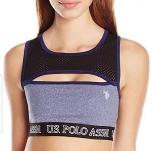 US POLO ASSN SPORT BRA High Impact Sports Bra top